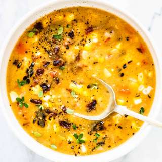 Grilled Corn Chowder Recipe