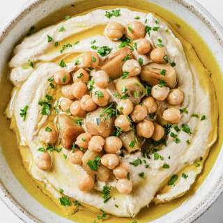 Roasted Garlic Hummus Recipe