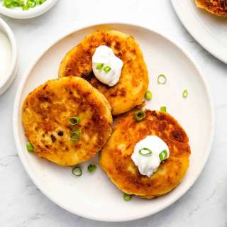 Leftover Mashed Potato Cakes Recipe