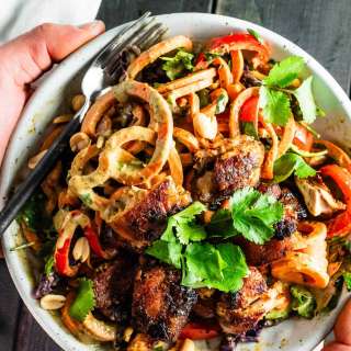 Sweet Potato Noodle Stir Fry Recipe