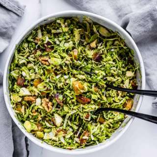 Shredded Brussels Sprouts Salad Recipe