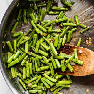 Sautéed Kale Stems Recipe