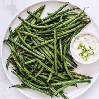 Green Beans with Garlic Scapes Aioli Recipe