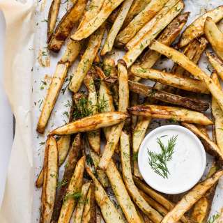 Garlic Dill French Fries Recipe