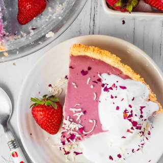 Vegan Strawberry Cream Pie Recipe