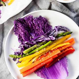 Rainbow Veggie Wraps Recipe