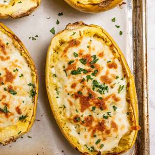 Spaghetti Squash Alfredo Recipe