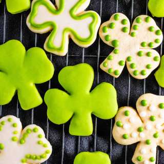 Shamrock Sugar Cookies Recipe