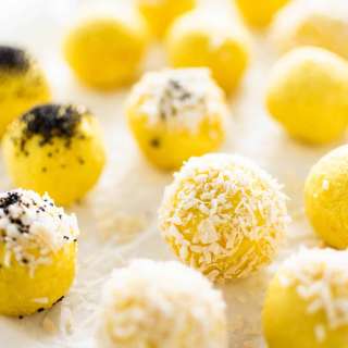 Coconut Lemon Energy Balls Recipe