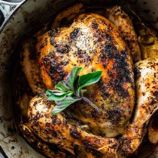Lemon Butter Roasted Chicken Recipe