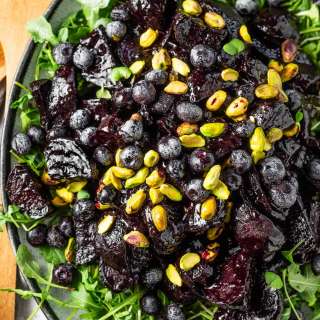 Blueberry Balsamic Glazed Beets Recipe