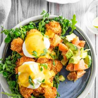 Thai Coconut Shrimp Eggs Benedict Recipe