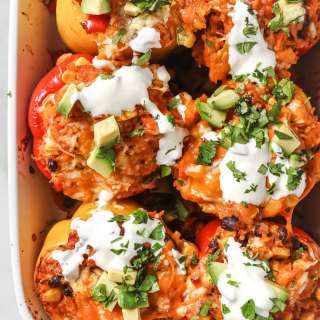 Enchilada Stuffed Peppers Recipe