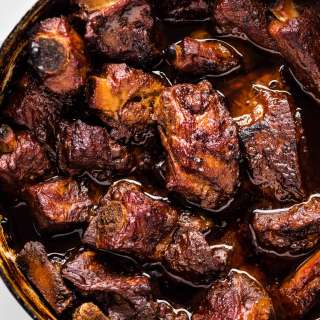 Dark Chocolate and Stout Braised Ribs Recipe