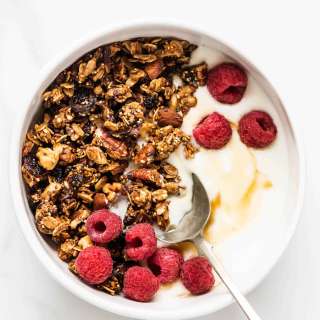 Chocolate Nut Superfood Granola Recipe