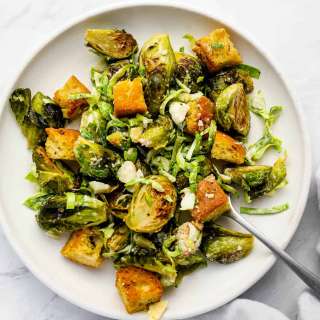 Brussels Sprouts Caesar Salad Recipe