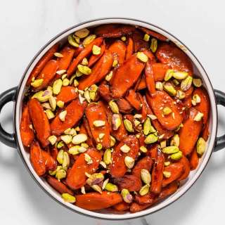 Bourbon Maple Glazed Carrots Recipe