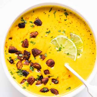 Sweet Potato Turmeric Soup Recipe