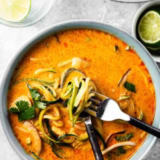 Thai Chicken Zoodle Soup Recipe