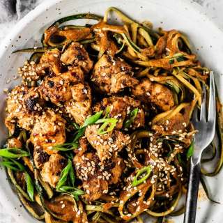 Spicy Sesame Zoodles Recipe