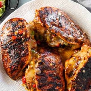 Fajita Stuffed Chicken Breast Recipe