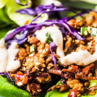 Thai Turkey Lettuce Wraps Recipe
