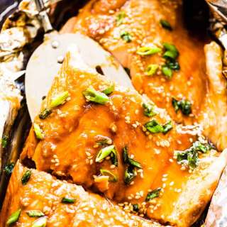 Slow Baked Asian Salmon Recipe