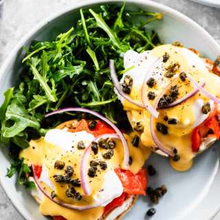 Smoked Salmon Eggs Benedict Recipe