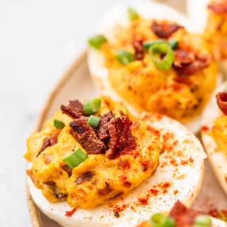 Deviled Eggs with Bacon Recipe