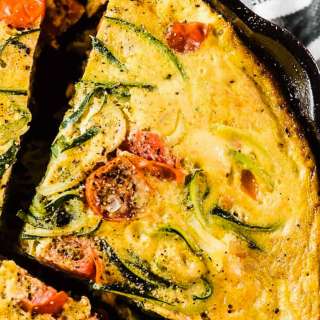 Zucchini Tomato Frittata Recipe