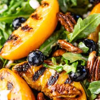 Grilled Peach Salad Recipe