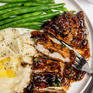 Balsamic Pork Chops Recipe