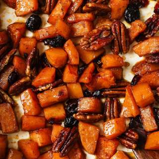 Maple Roasted Butternut Squash Recipe