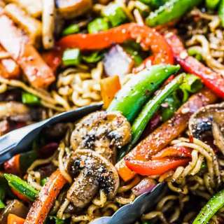 Vegetarian Noodle Stir Fry Recipe