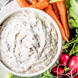 Roasted Onion Dip Recipe