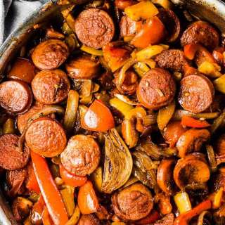 Garlic Sausage and Peppers Recipe