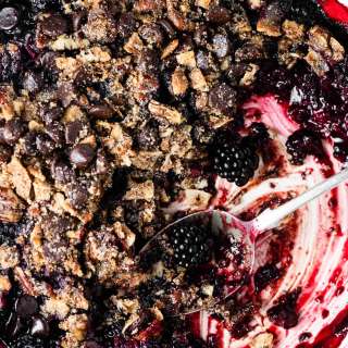 Blackberry Chocolate Crumble Recipe