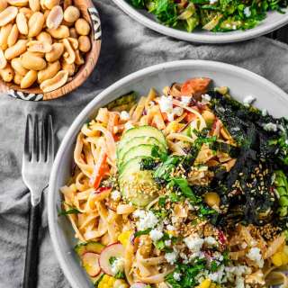 Thai Peanut Noodle Salad Recipe