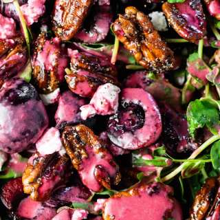 Fresh Cherry Salad Recipe