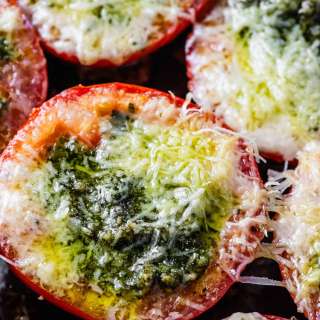 Roasted Tomatoes with Pesto Recipe