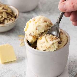 Butter Almond Ice Cream Recipe