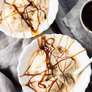 Salted Caramel No Churn Ice Cream Recipe