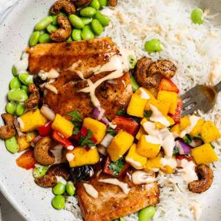 Unbelievably Good Salmon with Mango Salsa