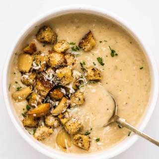 Roasted Garlic Soup Recipe