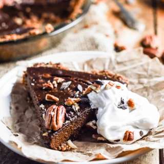 Vegan Chocolate Pumpkin Pie Recipe