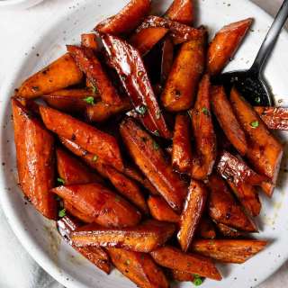 Balsamic Roasted Carrots Recipe