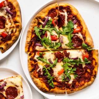 Naan Pizza Recipe