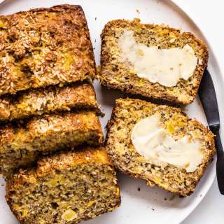 Hawaiian Banana Bread Recipe (with Coconut and Pineapple)