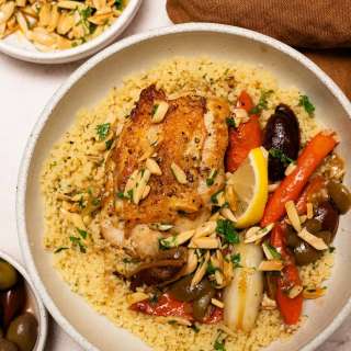 Roast Chicken with Dates Recipe