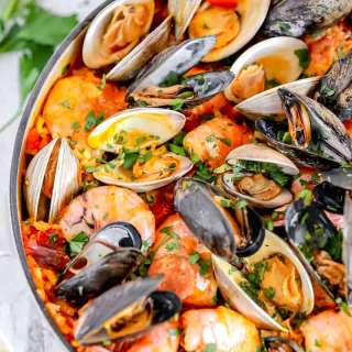 Seafood Chorizo Paella
